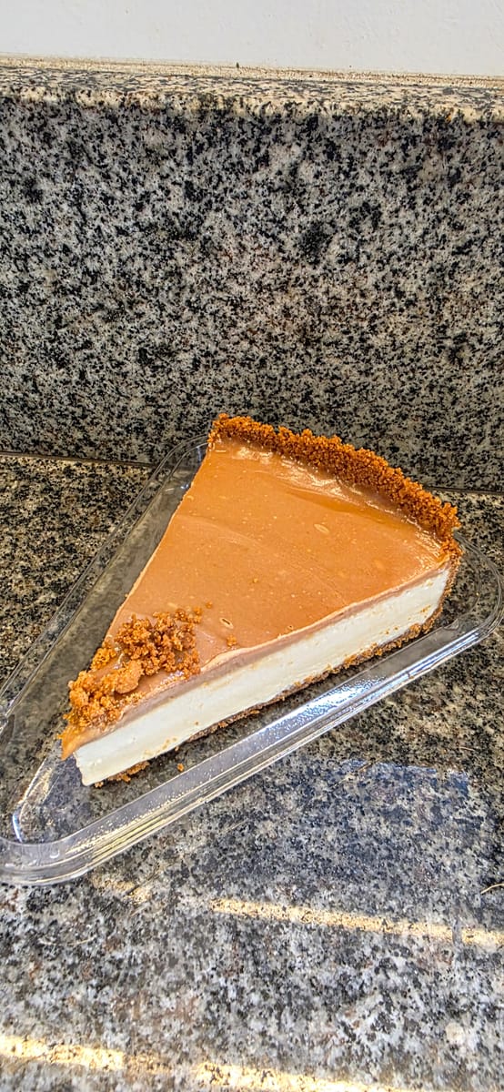 Torta Biscoff Ninho Fatia