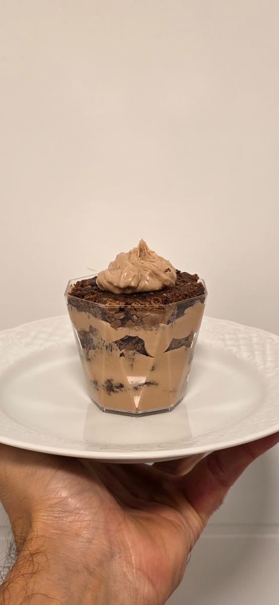 Brownie c/ Bueno no Pote